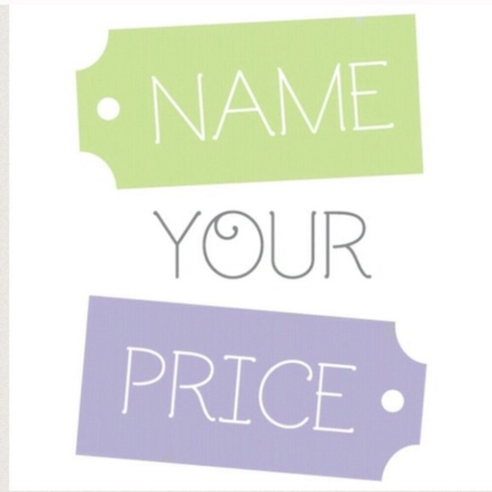 offers are encouraged!